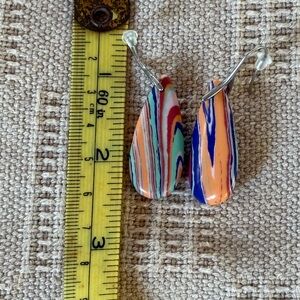 Colorful Teardrop Earrings